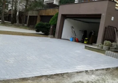 Venkovní betonová dlažba Praha